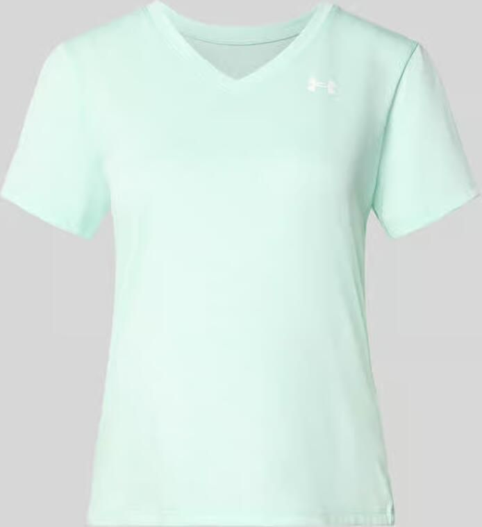 Under Armour T-shirt met V-hals en logo