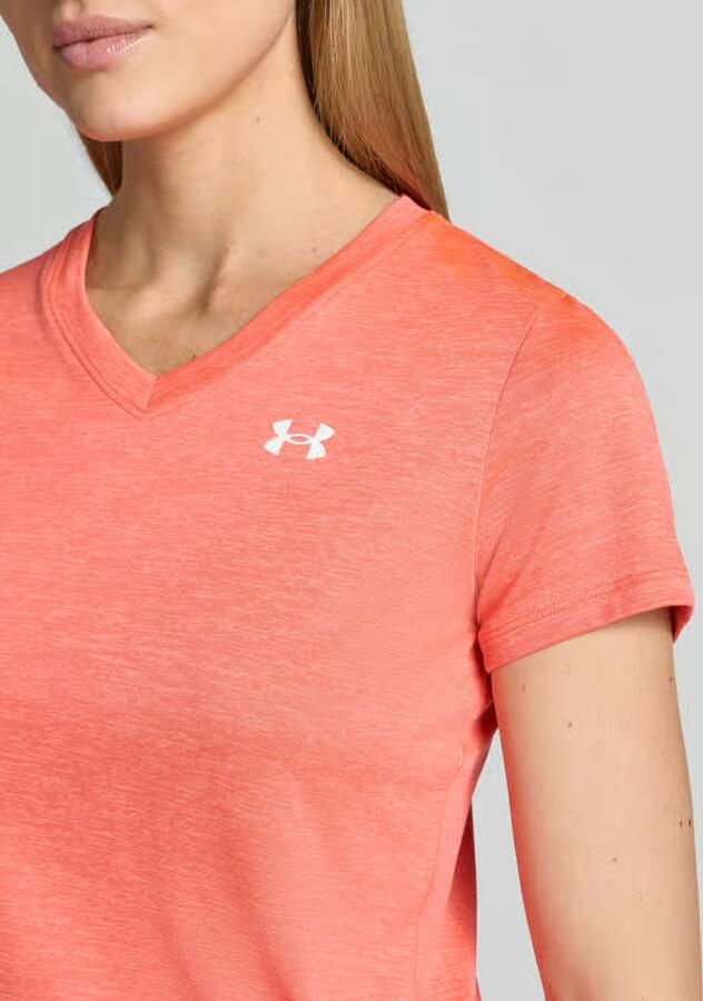 Under Armour T-shirt met V-hals en logo - Foto 2