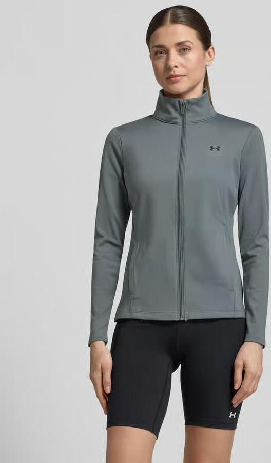 Under Armour Trainingsjack met opstaande kraag en logo - Foto 2