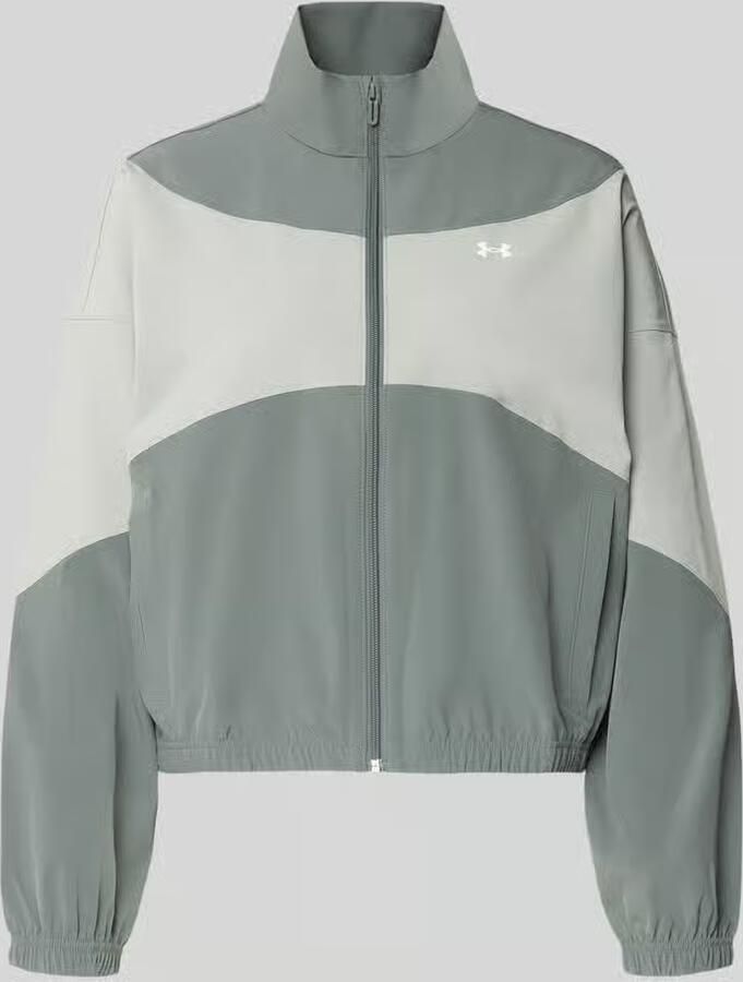 Under Armour Trainingsjack met opstaande kraag en steekzakken - Foto 2