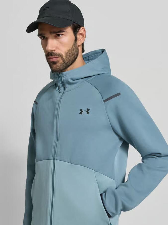 Under Armour Trainingsjack met tweewegsritssluiting model 'Unstoppable' - Foto 2