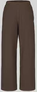 Under Armour wide leg broek van sweatstof met logoprint