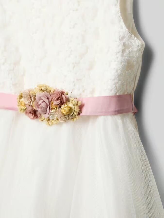 Une Hautre Couture Jurk van katoenmix met op de taille
