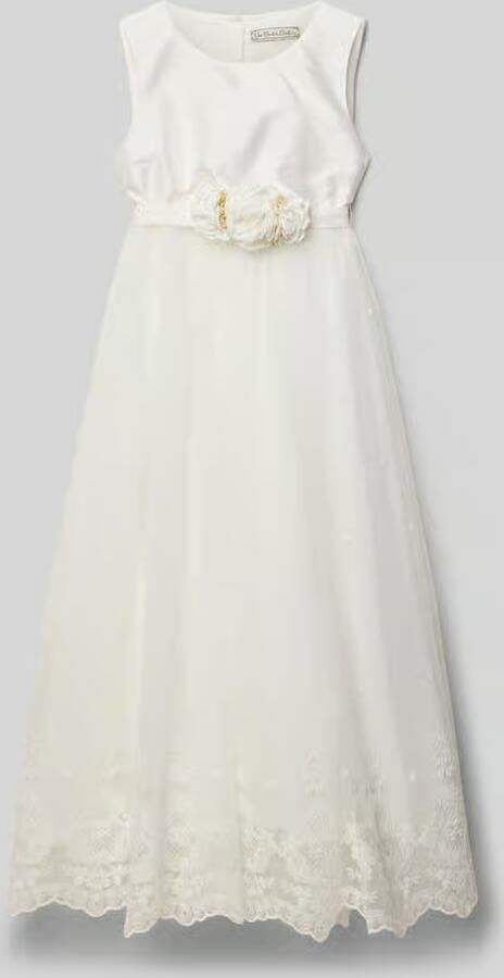 Une Hautre Couture Maxi-jurk met ronde hals - Foto 2