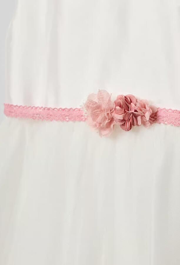 Une Hautre Couture Maxi-jurk met ronde hals