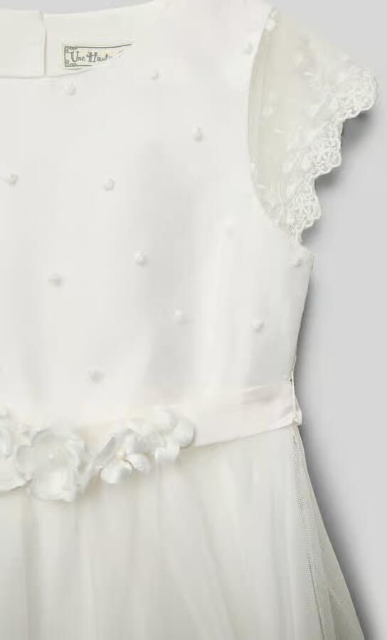 Une Hautre Couture Maxi-jurk met ronde hals