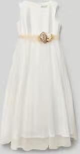 Une Hautre Couture Maxi-jurk met ronde hals