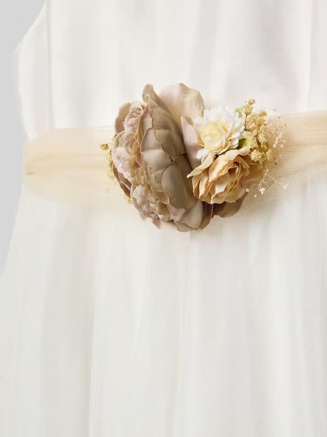 Une Hautre Couture Maxi-jurk met ronde hals