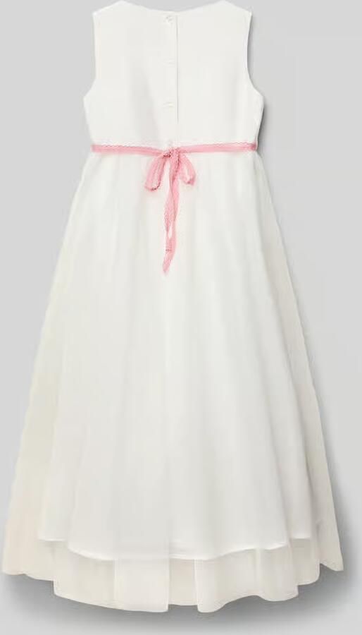 Une Hautre Couture Maxi-jurk met ronde hals