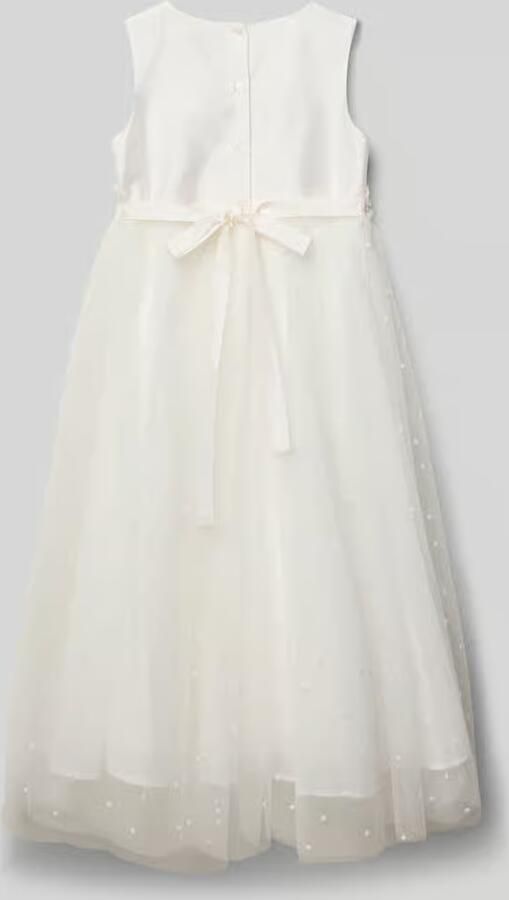 Une Hautre Couture Regular fit midi-jurk met gebloemde garnering
