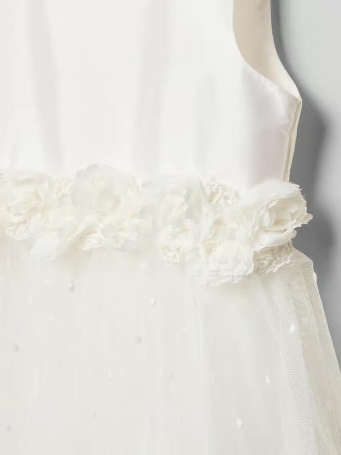 Une Hautre Couture Regular fit midi-jurk met gebloemde garnering - Foto 2
