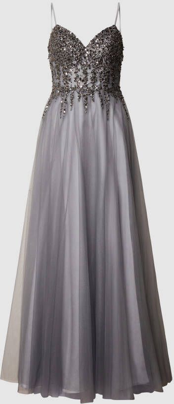Unique Avondjurk met siersteentjes en pailletten