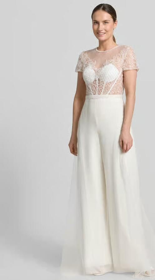 Unique Jumpsuit met parels en cut-out op de rug - Foto 3