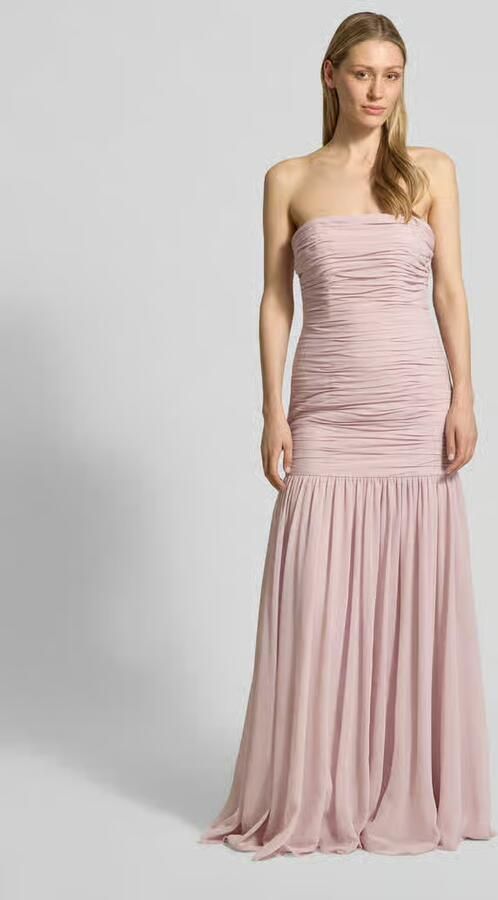 Unique Maxi-jurk in off-shoulder-look met rimpelingen - Foto 2