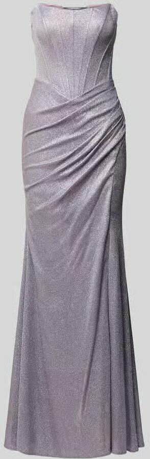 Unique maxi-jurk met vetersluiting in off-shoulder-look - Foto 2