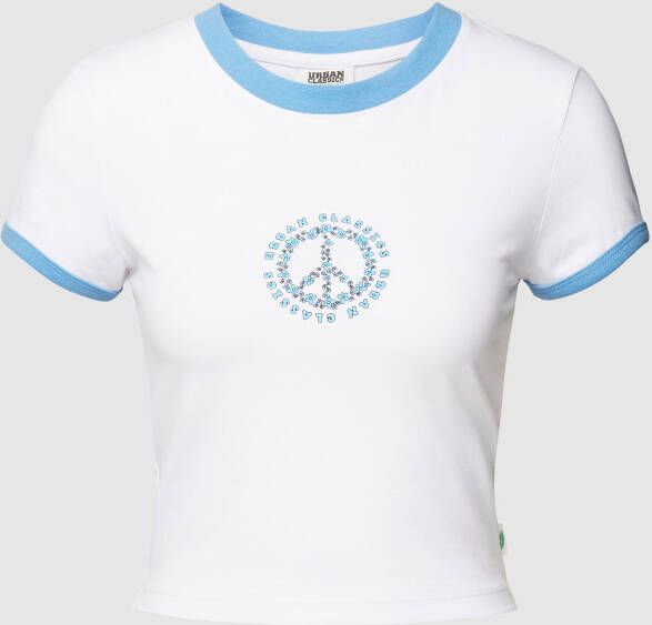 Urban Classics Kort shirt met ronde hals