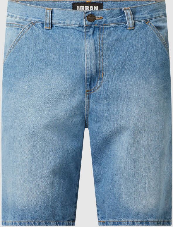 Urban Classics Korte jeans van katoen model 'Carpenter'