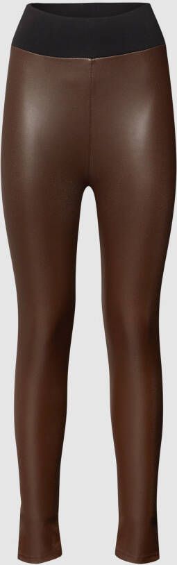 Urban Classics Legging in leerlook
