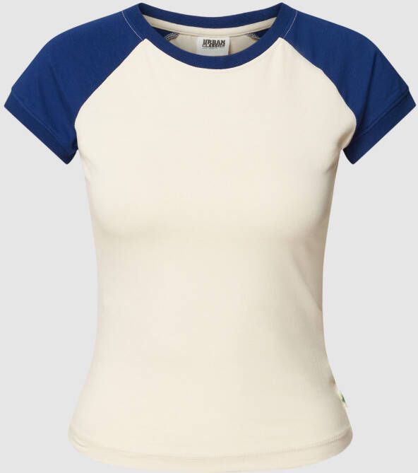 Urban Classics T-shirt met raglanmouwen model 'Ladies'