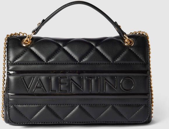 Valentino by Mario Valentino Quilted ADA Handtas met Verstelbare Schouderband Black Dames