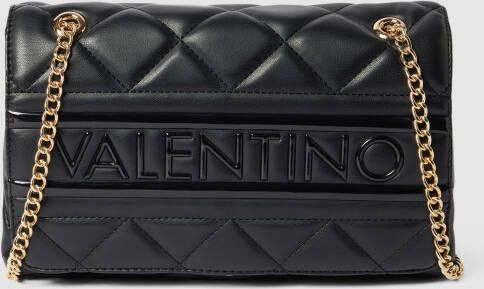 Valentino by Mario Valentino Quilted ADA Handtas met Verstelbare Schouderband Black Dames