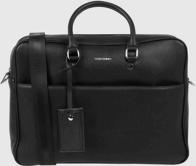 VALENTINO BAGS Laptoptas met logo-applicatie