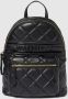 Valentino by Mario Valentino Zwarte Polyethyleen Rugzak met Verstelbare Banden Black Unisex - Thumbnail 3
