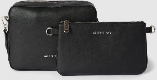 Valentino by Mario Valentino Bottega Veneta bijgesneden wollen trui Black Unisex
