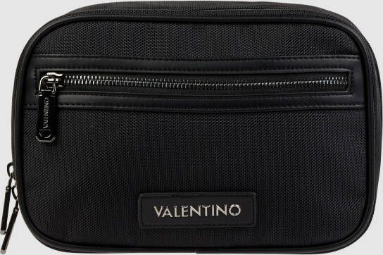 VALENTINO BAGS Stoffen riem met labelprint