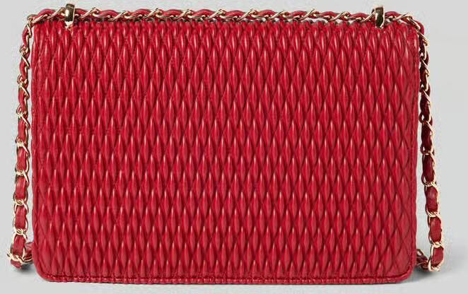 Valentino by Mario Valentino Rode Ketting Crossbody Tas met Rits Red Dames - Foto 4