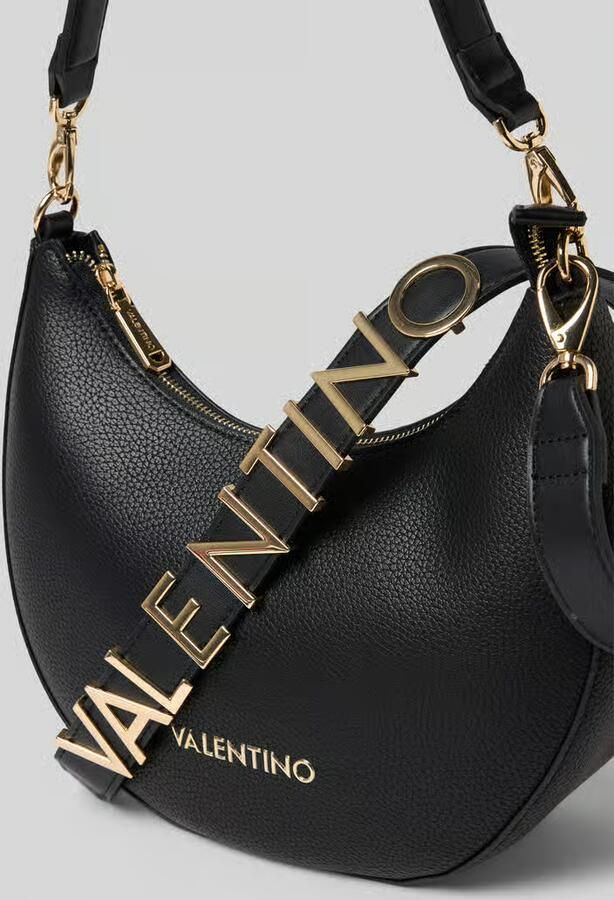 VALENTINO BAGS Handtas in zwart met labeldetail model 'ALEXIA'