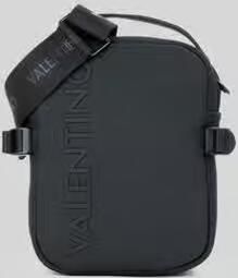 Valentino Bags Schoudertas met label in reliëf model 'AXEL'