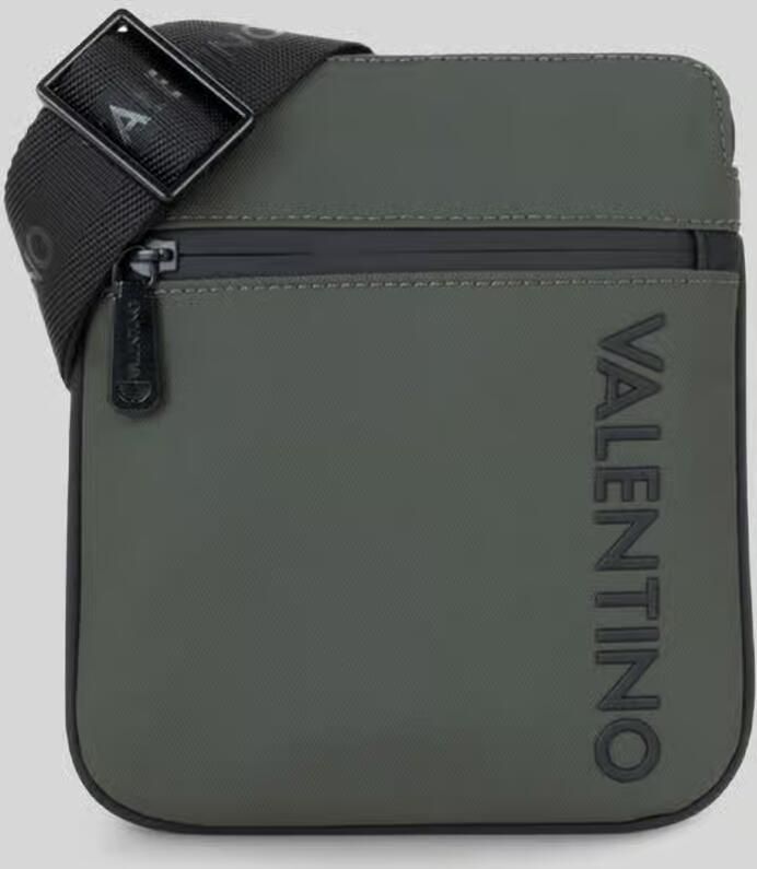 Valentino Bags Schoudertas met label in reliëf model 'AXEL'