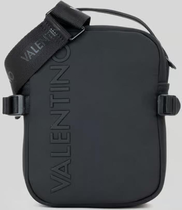 Valentino Bags Schoudertas met label in reliëf model 'AXEL'