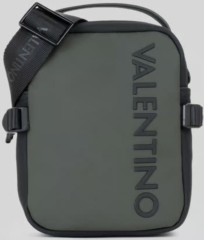 Valentino Bags Schoudertas met label in reliëf model 'AXEL'