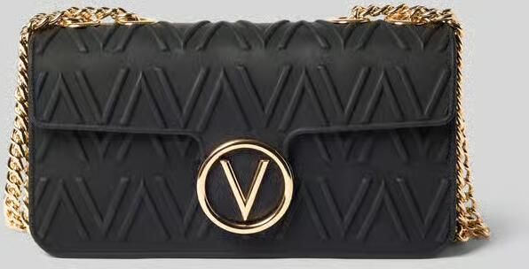 Valentino Bags schoudertas met label in reliëf model 'BUBBLE' - Foto 5