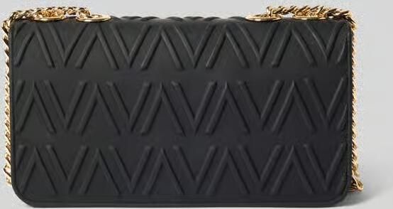 Valentino Bags schoudertas met label in reliëf model 'BUBBLE' - Foto 4