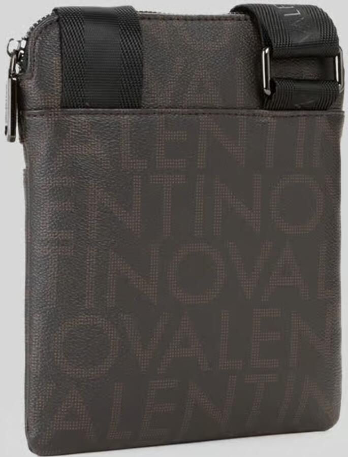 Valentino Bags Schoudertas met label in reliëf model 'KING' - Foto 3