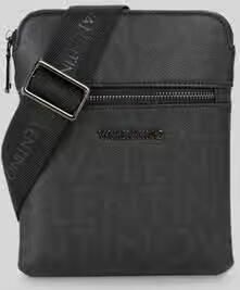 Valentino Bags Schoudertas met label in reliëf model 'KING' - Foto 2