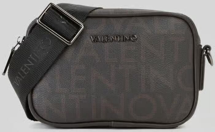 Valentino Bags Schoudertas met label in reliëf model 'KING' - Foto 3