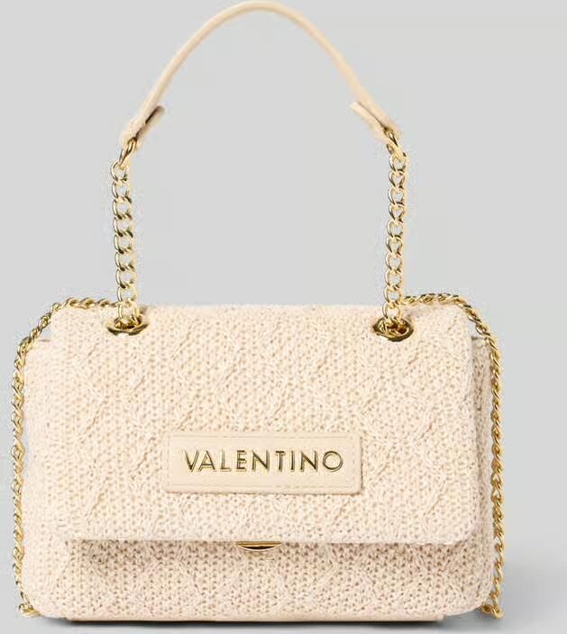 Valentino Bags Schoudertas met logodetail model 'Carina' - Foto 5