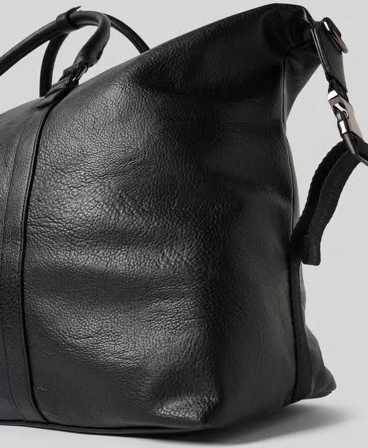 VALENTINO BAGS Weekendtas in leerlook met logo-applicatie model 'Infinity' - Foto 2