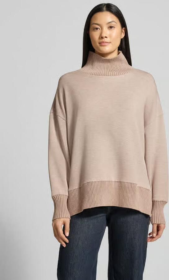 Varley sweatshirt met Opstaande kraag en verlaagde schouders - Foto 3