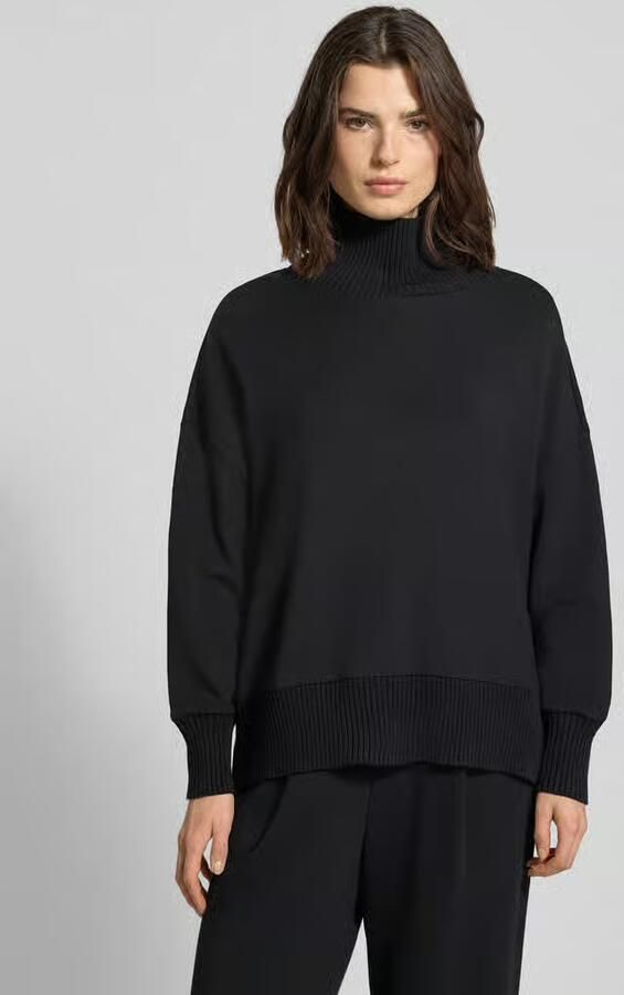 Varley Sweatshirt van viscosemix met opstaande kraag model 'barker' - Foto 2