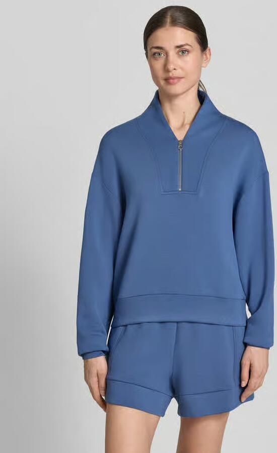 Varley Sweatshirt van viscosemix met ritssluiting model 'davidson' - Foto 4
