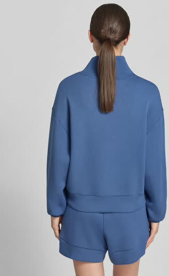 Varley Sweatshirt van viscosemix met ritssluiting model 'davidson'