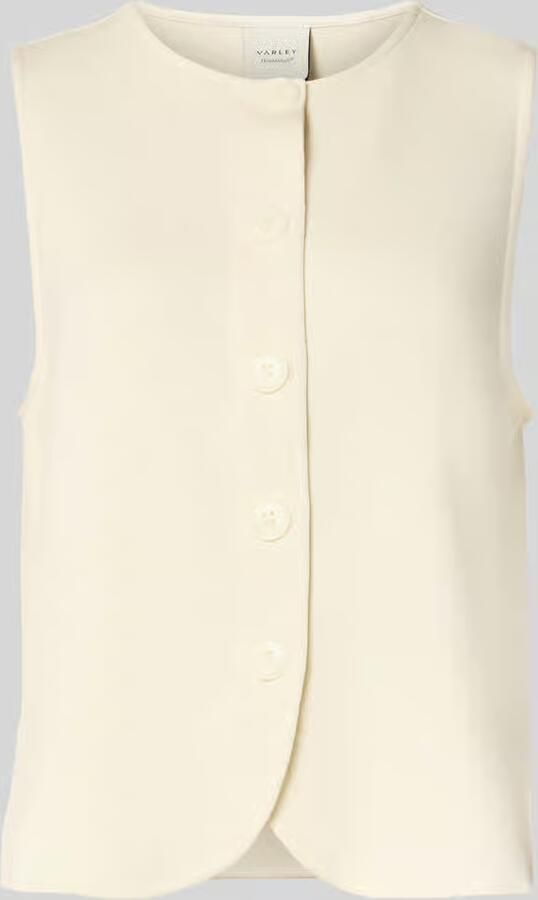 Varley Tanktop met doorlopende knoopsluiting