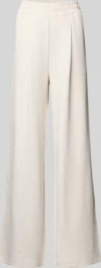 Varley Wide leg broek van Viscosemix met elastische band - Foto 2