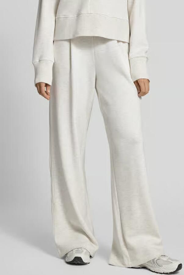 Varley Wide leg broek van Viscosemix met elastische band - Foto 2