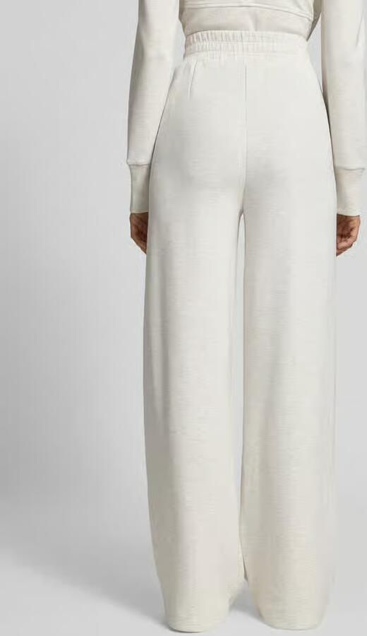 Varley Wide leg broek van Viscosemix met elastische band - Foto 3